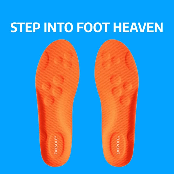 Orange Memory Foam Insoles