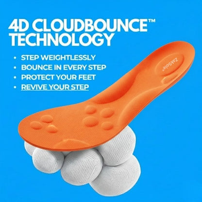 Orange Memory Foam Insoles