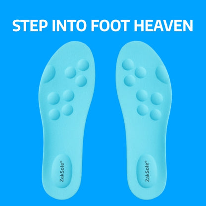 Blue Super Soft Running Insoles