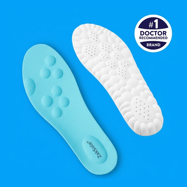 Blue Super Soft Running Insoles